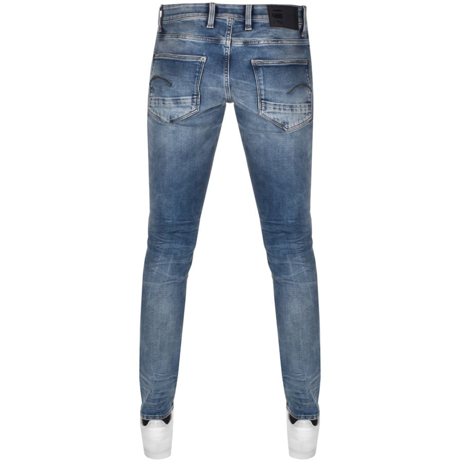 Alternative Image for ProductG Star Raw Revend Skinny Jeans Blue2